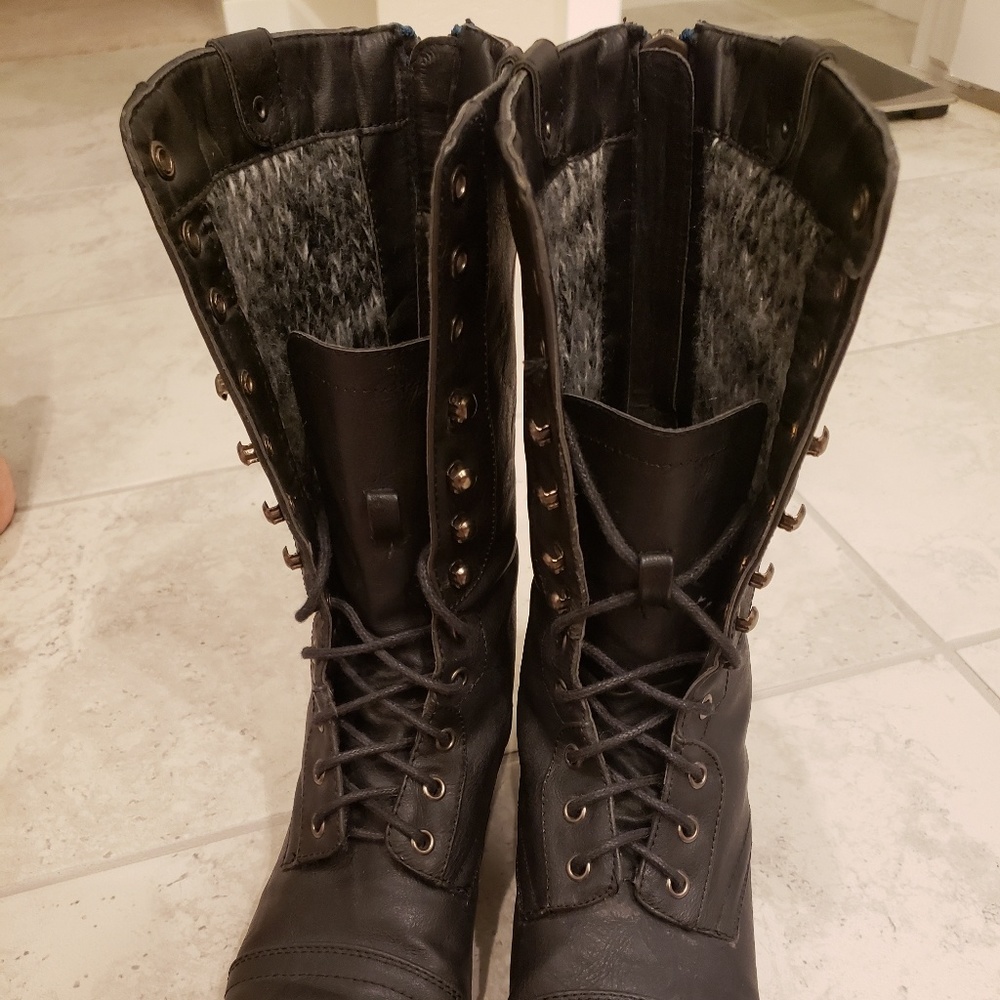 Madden girl combat boots